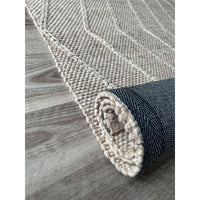 Umea Zig Zag Beige Wool Polyester Rug - Rugs Of Beauty - 5