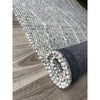 Umea Zig Zag Spotted Grey Wool Polyester Rug - Rugs Of Beauty - 5