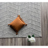 Umea Zig Zag Spotted Grey Wool Polyester Rug - Rugs Of Beauty - 2