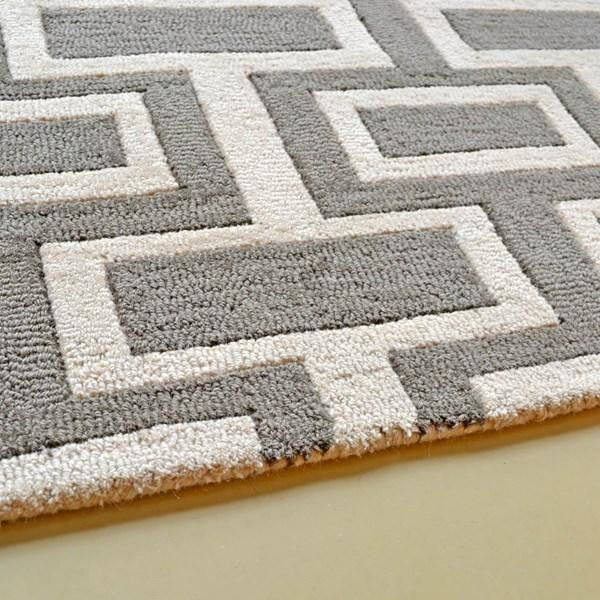 Wedgwood Itaglio Grey Designer Rug - Rugs Of Beauty - 5