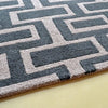 Wedgwood Itaglio Black Designer Rug - Rugs Of Beauty - 4