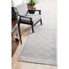 Skien 530 Luxe Modern Silver Grey Runner Rug - Rugs Of Beauty - 2