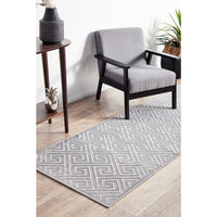 Skien 530 Luxe Modern Silver Grey Runner Rug - Rugs Of Beauty - 3