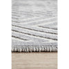 Skien 530 Luxe Modern Silver Grey Runner Rug - Rugs Of Beauty - 7