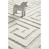Skien 530 Luxe Modern Natural White Runner Rug - Rugs Of Beauty - 7