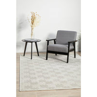 Skien 530 Luxe Modern Natural White Rug - Rugs Of Beauty - 2