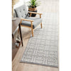 Skien 531 Luxe Modern Silver Grey Runner Rug - Rugs Of Beauty - 2