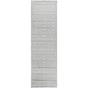 Skien 531 Luxe Modern Silver Grey Runner Rug - Rugs Of Beauty - 1