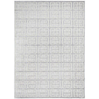 Skien 531 Luxe Modern Silver Grey Rug - Rugs Of Beauty - 1