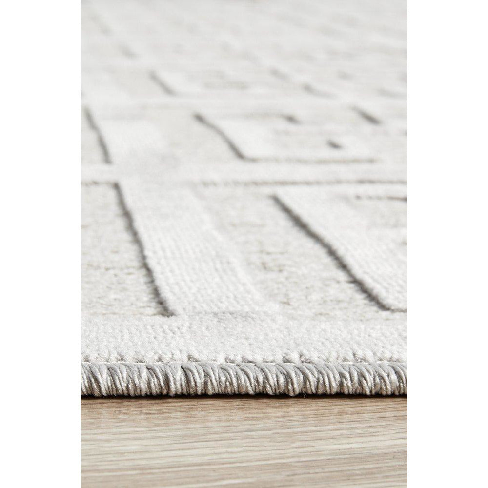 Skien 531 Luxe Modern Silver Grey Rug - Rugs Of Beauty - 7