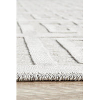 Skien 531 Luxe Modern Silver Grey Rug - Rugs Of Beauty - 7