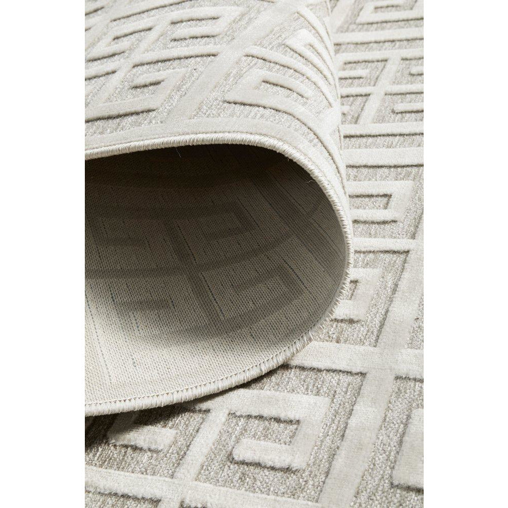 Skien 531 Luxe Modern Natural White Rug - Rugs Of Beauty - 9