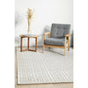 Skien 531 Luxe Modern Natural White Rug - Rugs Of Beauty - 2