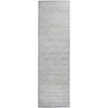 Skien 532 Luxe Modern Silver Grey Runner Rug