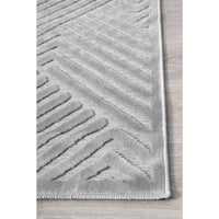 Skien 532 Luxe Modern Silver Grey Rug - Rugs Of Beauty - 7