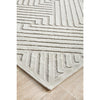 Skien 532 Luxe Modern Natural White Runner Rug - Rugs Of Beauty - 5