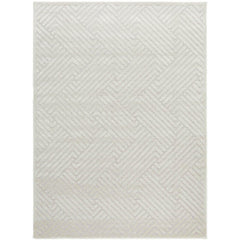 Skien 532 Luxe Modern Natural White Rug - Rugs Of Beauty - 1