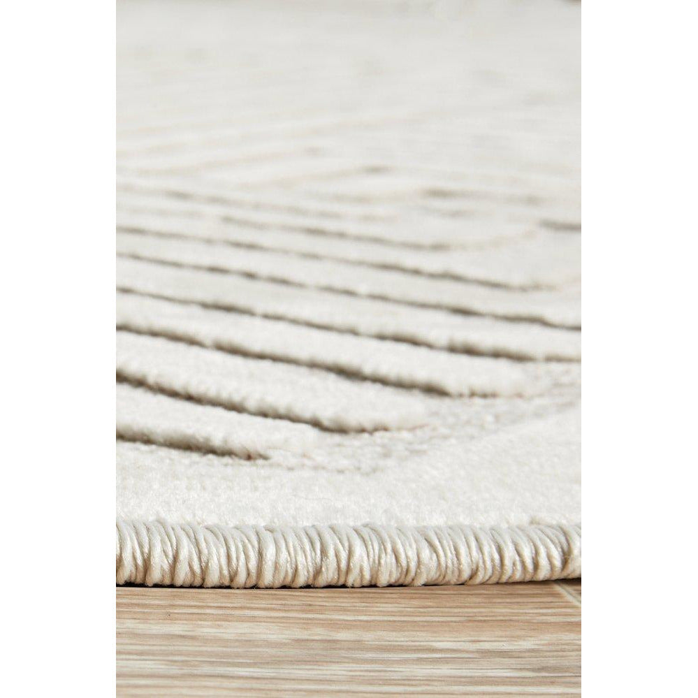 Skien 532 Luxe Modern Natural White Rug - Rugs Of Beauty - 7