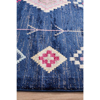 Louga 330 Navy Modern Tribal Rug - Rugs Of Beauty - 5