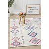 Louga 330 White Modern Tribal Rug - Rug Of Beauty - 2
