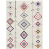 Louga 330 White Modern Tribal Rug - Rug Of Beauty - 1