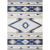 Louga 331 Navy Blue Modern Tribal Rug - Rug Of Beauty - 1