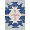 Louga 331 Navy Blue Modern Tribal Rug - Rug Of Beauty - 6