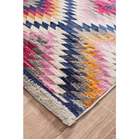 Louga 335 Multi Coloured Modern Tribal Rug - Rug Of Beauty - 3