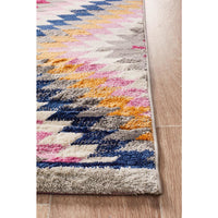 Louga 335 Multi Coloured Modern Tribal Rug - Rug Of Beauty - 5