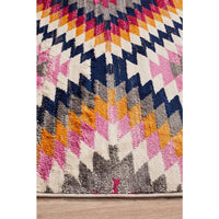 Louga 335 Multi Coloured Modern Tribal Rug - Rug Of Beauty - 6
