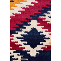 Louga 336 Multi Coloured Modern Tribal Rug - Rug Of Beauty - 5