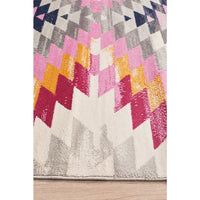 Louga 338 Pink Modern Tribal Rug - Rug Of Beauty - 6