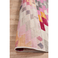 Louga 338 Pink Modern Tribal Rug - Rug Of Beauty - 7