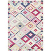 Louga 340 Multi Coloured Modern Tribal Rug - Rug Of Beauty - 1