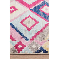 Louga 340 Multi Coloured Modern Tribal Rug - Rug Of Beauty - 5