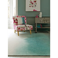 Bluebellgray Teal Paintbox 18207 Designer Wool Rug - Rugs Of Beauty - Rugs Of Beauty - 2