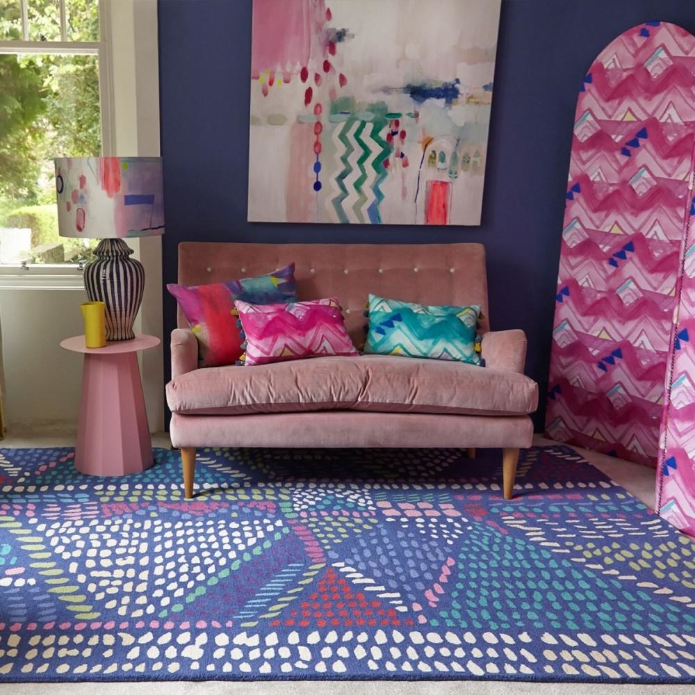 Bluebellgray Palais 18408 Modern Designer Wool Rug - Rugs Of Beauty - 2