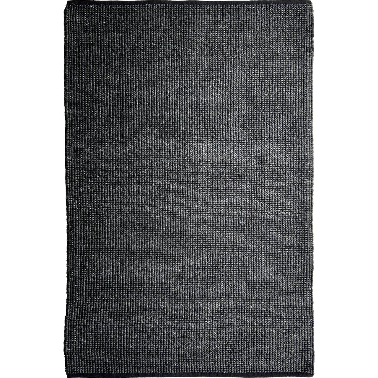 Althea Loop Black Wool Polyester Rug - Rugs Of Beauty - 1