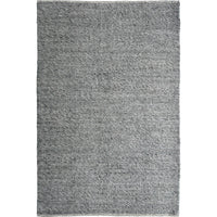Althea Loop Grey Wool Polyester Rug - Rugs Of Beauty - 1