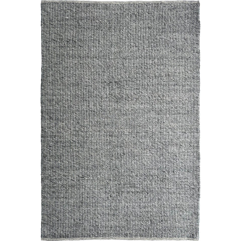 Althea Loop Grey Wool Polyester Rug - Rugs Of Beauty - 1