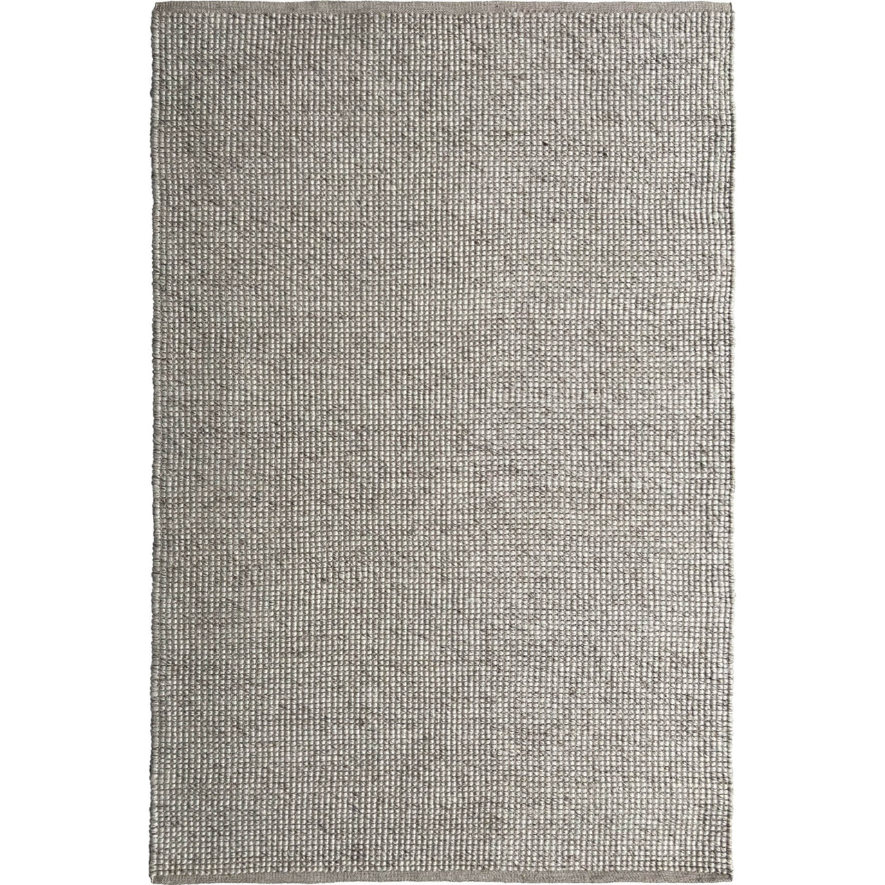Althea Loop Light Grey Wool Polyester Rug - Rugs Of Beauty - 1