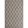 Clarissa 755 Wool Polyester Beige Taupe Trellis Rug - Rugs Of Beauty - 1