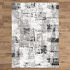 Lincoln 2722 Grey Modern Patterned Rug - Rugs Of Beauty - 3