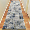 Lincoln 2722 Blue Modern Patterned Rug - Rugs Of Beauty - 7