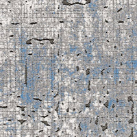 Lincoln 2723 Blue Modern Patterned Rug - Rugs Of Beauty - 4
