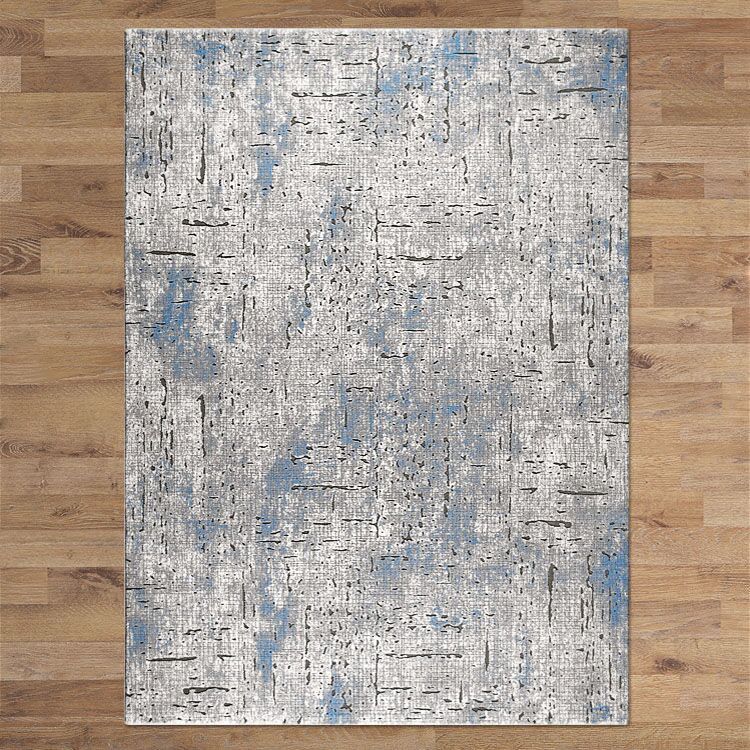 Lincoln 2723 Blue Modern Patterned Rug - Rugs Of Beauty - 3