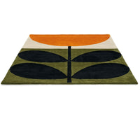Orla Kiely Stem Black 059803 Designer Wool Rug - Rugs Of Beauty - 3