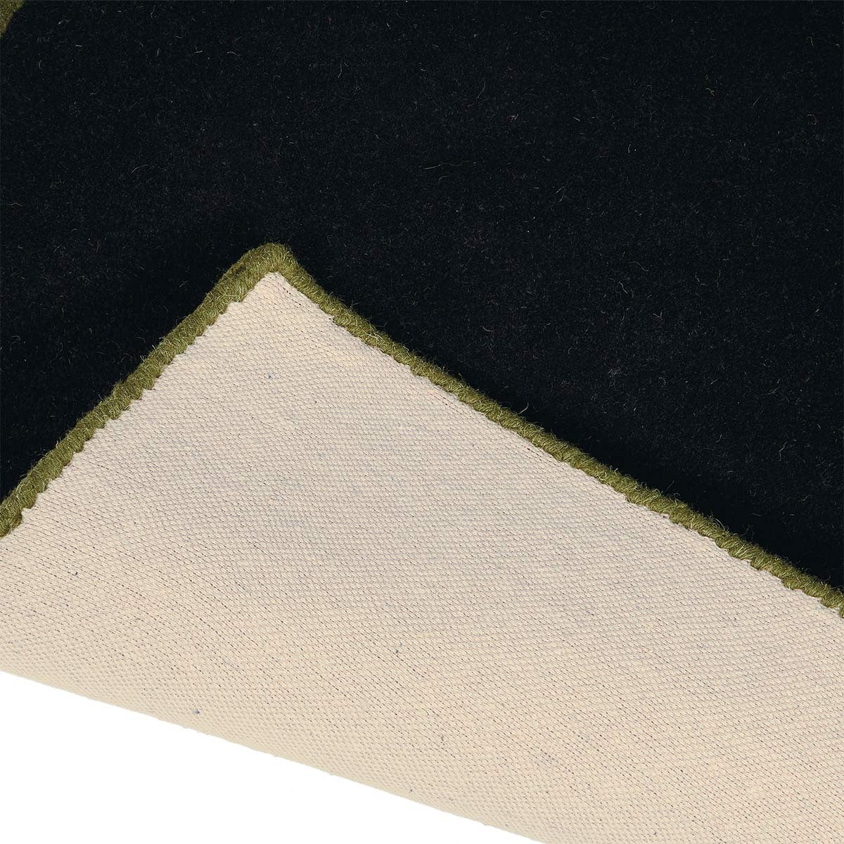 Orla Kiely Stem Black 059803 Designer Wool Rug - Rugs Of Beauty - 5