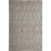 Umea Zig Zag Beige Wool Polyester Rug - Rugs Of Beauty - 1